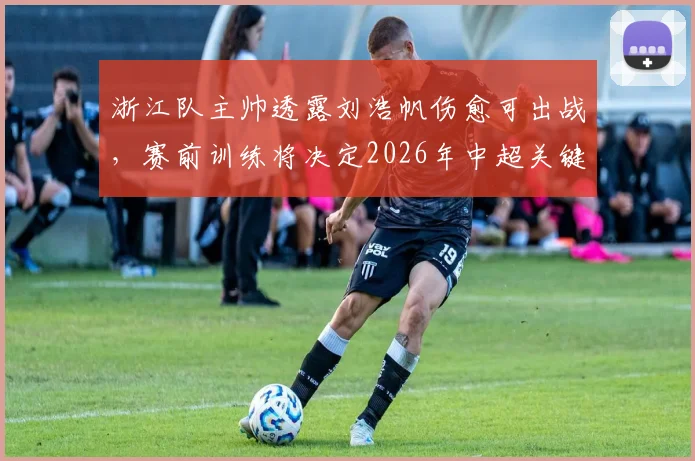 浙江队主帅透露刘浩帆伤愈可出战，赛前训练将决定2026年中超关键战阵型布局